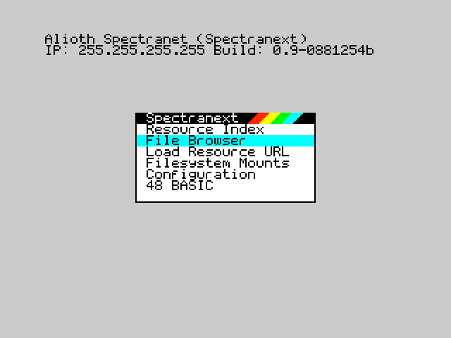Launcher with browser option