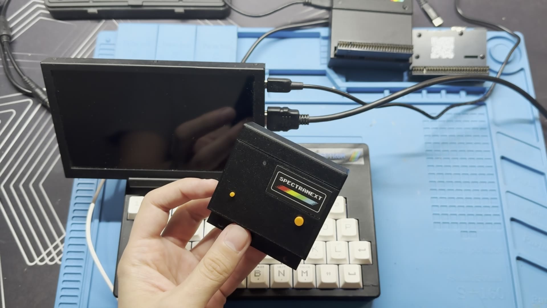 Spectranext cartridge in hand